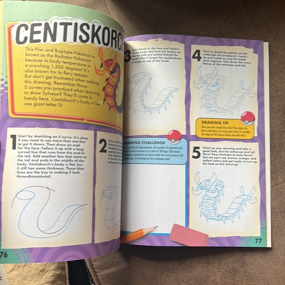 New- Pokémon how to draw adventures book - Picture 4 of 7